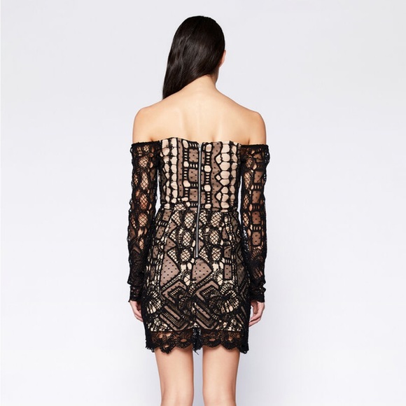 BARDOT ZENDAYA MINI LACE MINI DRESS - Picture 3 of 5